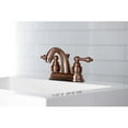 thumbnail image 4 of Kingston Brass KB561ALAC Restoration 4 in. Centerset Bathroom Faucet, Antique Copper, 4 of 5