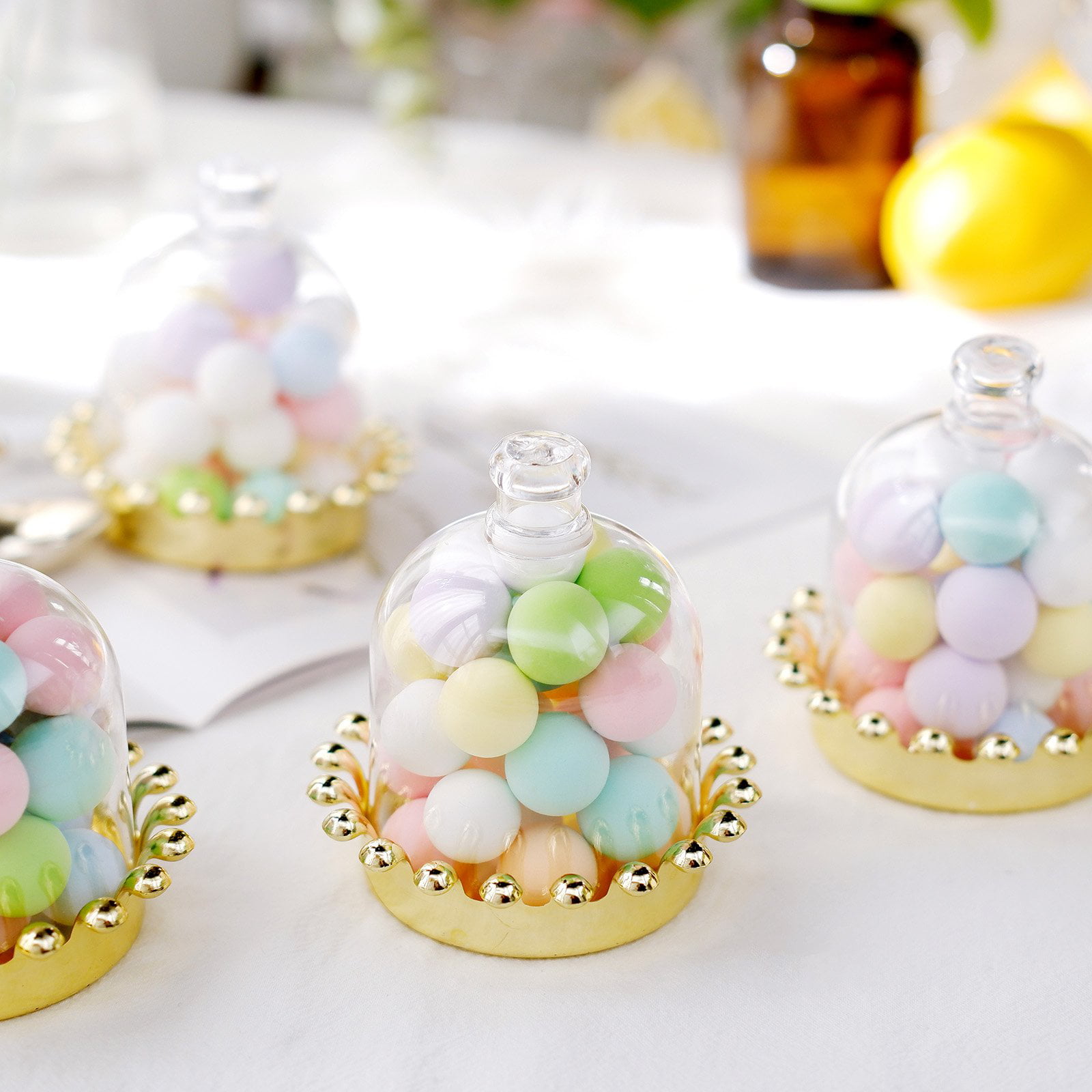 15 Rose Gold Baroque Vintage Frames Wedding Bridal Baby Shower Party Table Favor 