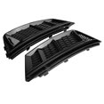thumbnail image 2 of Bumper Fog Lamp Grill, Lightweight 2pcs Anti Scratch Dustproof Weatherproof Front Foglight Grilles Colorfast  For Auto Replacement For A4 B9, 2 of 8