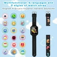 thumbnail image 3 of Eurhowing Kids Smart Watch for Boys Girls 4-12, Smartwatch with Two-Way Call, SOS, 10 Puzzle Games, Music Player, Camera, Christmas Birthday Gifts for Children (Black), 3 of 12