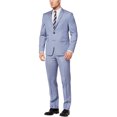 thumbnail image 1 of Vince Camuto Mens a Two Button Formal Suit, Blue, 42 Short / 35W x UnfinishedL, 1 of 1