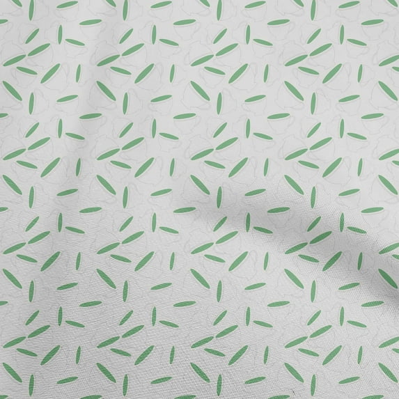 oneOone Georgette Viscose Sea Green Fabric Utensils Cup Diy Clothing Quilting Fabric Print Fabric By Yard 42 Inch Wide