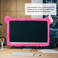 thumbnail image 4 of MasteelfCA 1pc Computer Monitor Cover Lovely Monitor Dust Cover Elastic Dustproof Cover, 4 of 8