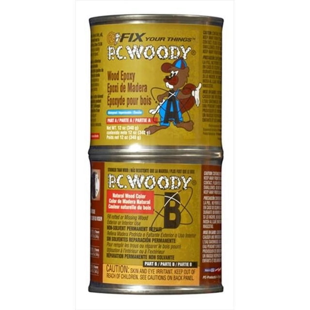 Protective 163337 Coat Pâte d'Époxy de Bois Boisé 12 Oz