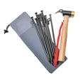thumbnail image 2 of Bolsa de Almacenamiento de Clavijas de Carpa, Bolsa de Tela Oxford de 7.9 Pulgadas en Juego de Almacenamiento de Tiendas de Almacenamiento PARA CAMINAR PARA PICNIC, 2 of 7