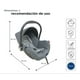 thumbnail image 3 of Portabebé Autoasiento D’bebé Mai Travel 3 En 1 Gris Claro, 3 of 5