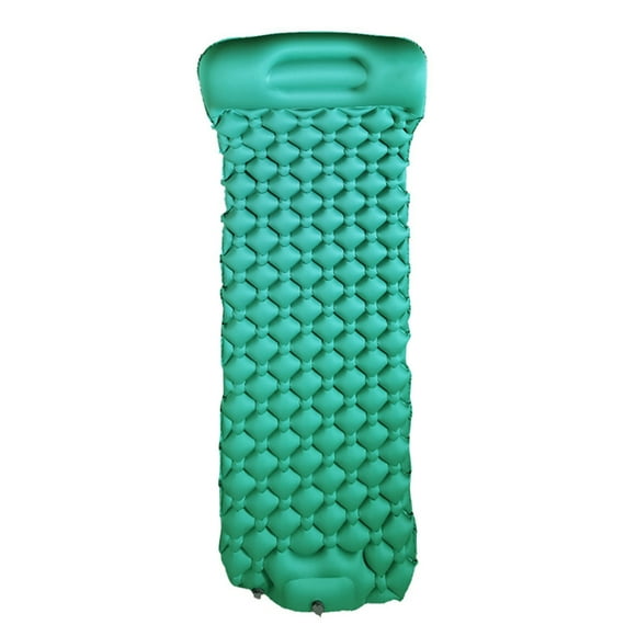 Tapis de Couchage Extérieur en TPU pour Camping, Tapis Gonflable avec Oreillers, Tapis de Voyage, Lit Pliant pour Tente, Coussin d'Air Ultraléger pour Randonnée et Randonnée