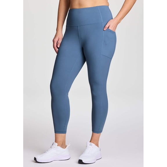 RBX Active Women's Plus Size Ultra Hold 7/8 Legging With Pockets