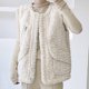 thumbnail image 5 of Chaquetas y abrigos casuales sin mangas y sin capucha para mujer, abrigos casuales de invierno a la moda, chaquetas integradas de longitud media, abrigos para mujer, 5 of 9