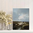 thumbnail image 2 of Shepherd with Sheep Flock Canvas Wall Art 15.75x11.81 Inches, 2 of 8