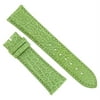 Hadley Roma 21 MM Matte Lime Green Alligator Leather Strap