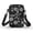 Dragonfly and Floral Pattern, variant on HELLHERO Christmas Tree Pattern Travel Crossbody Purse Cross Body Purse for Adult Polyester Shoulder Bags with Double Zipper