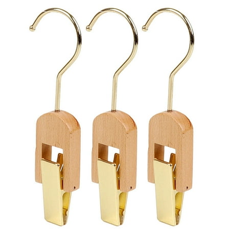 

Large Hook Clip Set 3PCS Curtain Clips with Hooks Portable Metal Drying Clip Hanger for Bras Socks Towels Underwear New。，