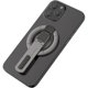 thumbnail image 1 of wonima11 Double Magnetic Phone Holder, Magnetic Phone Ring, Compatible with MagSafe Phone Grip with 360° Rotation Phone Stand for iPhone 16/15/14/13/12 Series (Black), 1 of 1