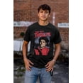 thumbnail image 4 of Michael Jackson King of Pop Thriller Crew Neck Short Sleeve Graphic Tee Brisco Brands S, 4 of 5