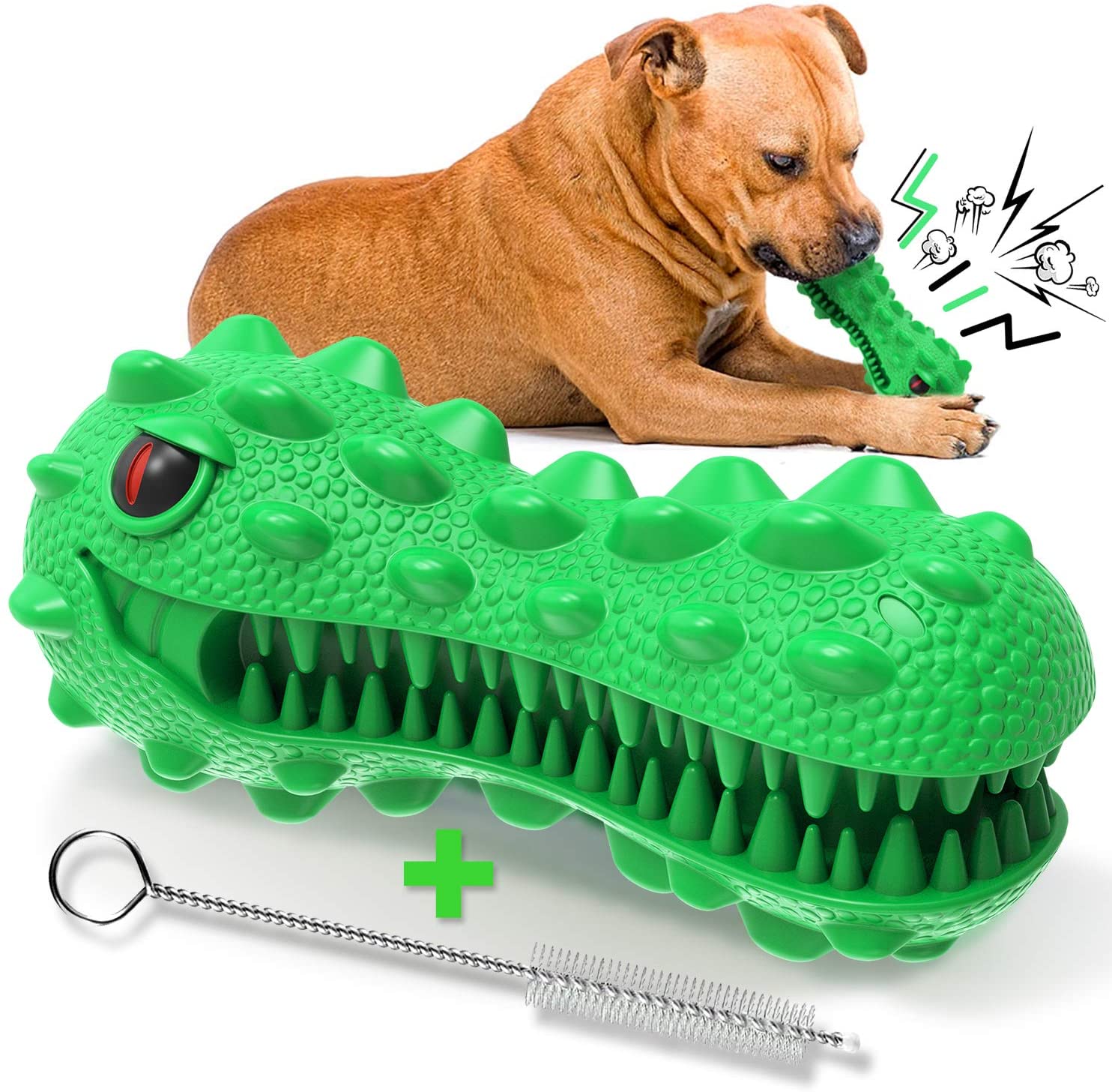 unbreakable squeaky dog toy