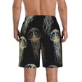 thumbnail image 3 of Bixox Men's Jellyfish printing Casual Classic Fit Short Summer Beach Shorts, 3 of 6