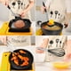 thumbnail image 2 of Juego de utensilios de cocina con mango de silicona de acero inoxidable, 15 piezas, cubo de almacenamiento, espátula para cocinar, utensilios de cocina de silicona a granel, 2 of 2