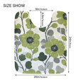 thumbnail image 5 of Yayeee Bath Rug for Bathroom Floor Non Slip Contour Fluffy Soft Absorbent Mat, 20"x24", Retro Flower Print, 5 of 7