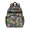 Football and Beermug Black Pattern, variant on Football and Flower Slateblue Pattern Cute School Backpack Bag for School with Padded Back and Adjustable Shoulder Straps 15.25"x11.5"x5.25"