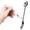F, variant on Star and Moon Fork and Spoon Set - Decorative Stainless Steel Dessert Cutlery - Household Coffee Stirring Spoon Fork for Party Home Kitchen - Unique Flatware