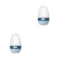thumbnail image 1 of Naiovety Dispensador portátil Botella de gran capacidad Botellas de almacenamiento de silicona Artículos de tocador Contenedor 50ML Azul 2piezas, 1 of 6