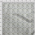 thumbnail image 4 of oneOone Polyester Lycra Light Mint Green Fabric English Breakfast Fabric For Sewing Printed Craft Fabric By The Yard 56 Inch Wide, 4 of 5