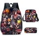 thumbnail image 1 of Mochila Escolar De Naruto Con Estampado 3D , Para Estudiantes , Conjunto De Tres Piezas De Primaria Y Secundaria , Bolsa De Lápices Para Niños, 1 of 4