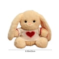 thumbnail image 3 of Fasiaou Rabbit Bunny Stuffed Animal Plush Toy for Kids, Boys, Girls, Babies - Perfect Birthday, Easter, and Christmas Bedtime Gift,A, 3 of 6