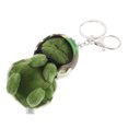 thumbnail image 2 of Llavero de tortuga de peluche, adorno colgante para bolso, amuleto colgante de tortuga de peluche, 2 of 7