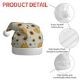 thumbnail image 4 of Salouo Fall Thanksgiving Day for Adult Christmas Hat Xmas Holiday Hat Santa Hat for Women & Men Festive Headwear Accessories Fit for Christmas/ New Year/Holiday/Party,1PC, 4 of 6