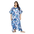 thumbnail image 2 of Gypsie Blu Women Long Kaftan Plus Size Casual Ladies Printed Maxi Dress Online, 2 of 7