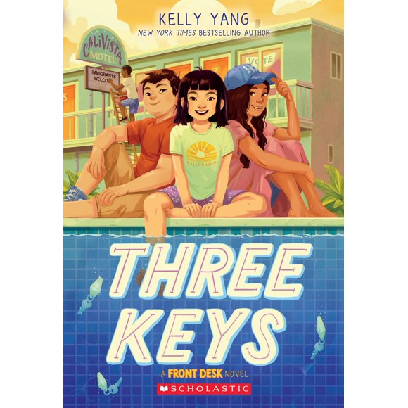 Libro Scholastic Three Keys (Front Desk #2)