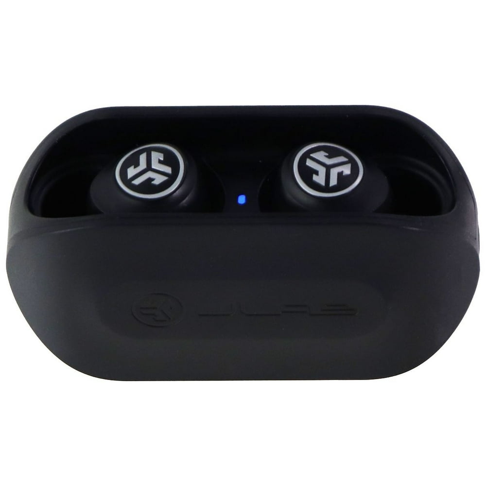 JLab Go Air True Wireless Bluetooth Earbuds + Charging Case Black (Refurbished)