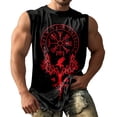 thumbnail image 1 of DGMIOCS Men's Loose Fit Tank Top Sleeveless Casual Workout Gym Athletic Tops Black XL, 1 of 4