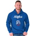 thumbnail image 5 of Alpha Dog Slush Puppie 80s Logo Hoodie Sweatshirt Women Men Brisco Brands M, 5 of 6