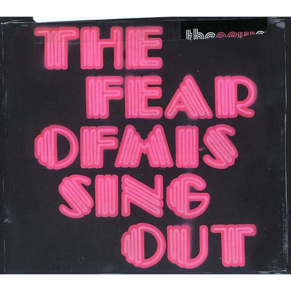 Thefearofmissingout (CD) (Digi-Pak)