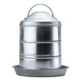 thumbnail image 1 of 2 Gal Galvanized Poultry Waterer, 1 of 1