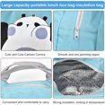 thumbnail image 3 of Insulated Lunch Bag for Girls Kids, Kids Lunch Bag, Fresh Lunch Bag, Portable Meal Carry Bag, Insulated Waterproof Canvas Pocket Bag for Adults, Schoo, 3 of 5