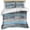 Blue, variant on Vintage Blue Brown Grey Bedding 3 Piece Duvet Cover Set California King, Retro Farmhouse Wooden Country Soft Microfiber Comforter Cover with Zipper Closure & Pillowcases, FadeResistant Quilt Cover