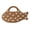 A-brown - Patterned, variant on Straw Clutch Purses for Women, Summer Cute and Unique fish Straw Purses and Handbags Woven Raffia Beach Bag(Khaki)