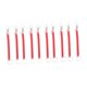 thumbnail image 4 of 10 llaveros retráctiles en espiral con resorte para cartera, llaves y teléfono móvil. Rojo, 4 of 7