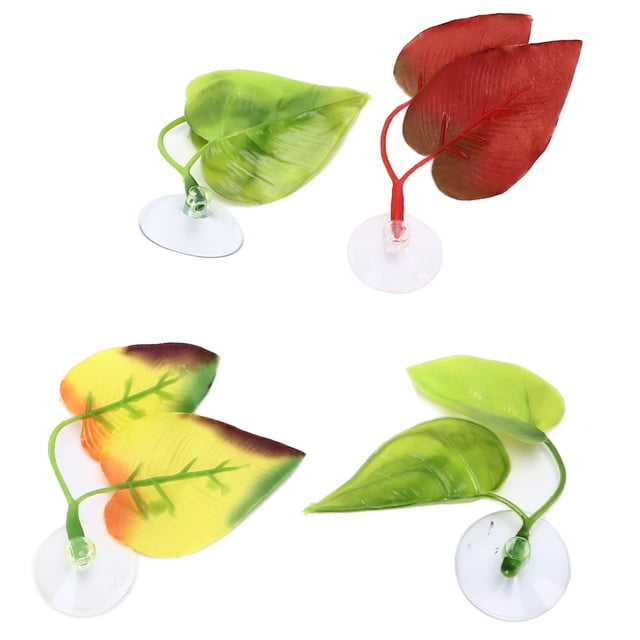 Betta Resting Spot, Simulation Betta Fish Leaf Plastic Lightweight Easy Cleaning For Fish