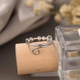 thumbnail image 2 of Anillo De Ansiedad Cuentas Para Mujer Anillo De Cuentas Fidget Anillo De Ansiedad Girar Libremente Anillos De Alivio De Estrés De Cuentas Para Regalo Eigraketly AP007343-02, 2 of 5