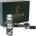thumbnail image 2 of Gunmetal Grey Crystal Studded Bi Plane Ornament by Matashi, 2 of 7