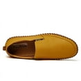 thumbnail image 4 of Big Size Men's Casual Loafers Slip On Leather Shoes Lightweight Driving Shoes Moccasins Classic Penny Loafer Flats Boat Shoes, 4 of 10