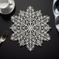 thumbnail image 4 of Christmas Decorations Indoor Hollowed Out Insulation Mat Solid Polyvinyl Chloride Leather Placemats , Coffee Mats, Kitchen Table Mats, , Easy To Clean Kitchen Table Mats Christmas Tree on Clearance, 4 of 6