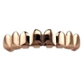 thumbnail image 2 of Parrillas de dientes de boca / inferior de 18 quilates Unisex Oro rosa Rose Gold - Parrillas es Hugo Parrillas Colmillos, 2 of 7