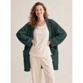 thumbnail image 4 of DAKIMOE Sleep Cardigans Robe Bed Jackets for Women Toasty Cozy Sherpa Coat Cloud-Soft House Jacket Loose Oversized Fleece Fuzzy Outwear, S-XXL, 4 of 9
