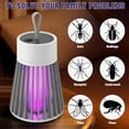 thumbnail image 3 of Mosqishock Mosquito Lamp,Mosquishock Mosquito Shock,Mosqishock 2 in 1 Portable Cordless Outdoor Waterproof,Mute USB Rechargeable Lighting,for Home,Camping,Picnic(1Pcs-Purple), 3 of 5